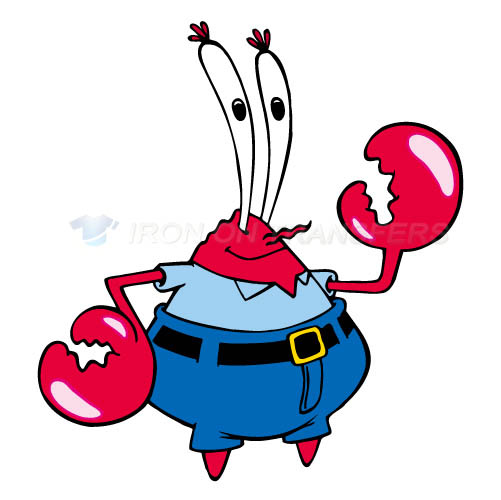 SpongeBob SquarePants Iron-on Stickers (Heat Transfers)NO.852